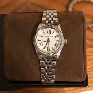 MK SILVER watch